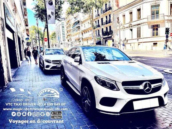 Transfer From Nice to Toulon Taxi VTC Cab Driver - Vehicle Options and Features