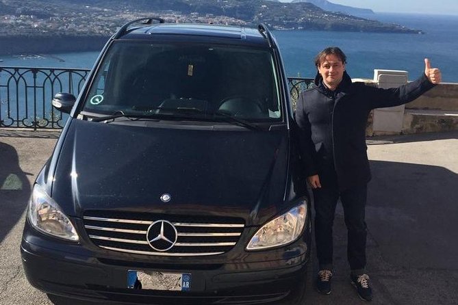 Transfer From Positano, Amalfi, Ravello to Rome by Mercedes Van - Vehicle Amenities