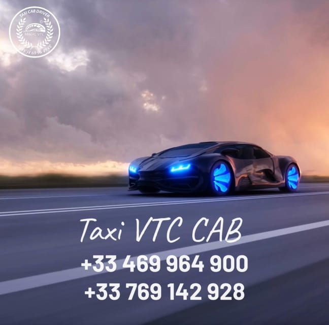 Transfer From Saint-Tropez to Nice | Taxi VTC Cab Driver - Booking Process