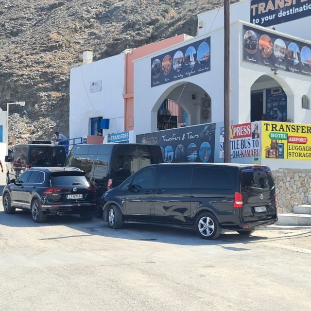 Transfer From Santorini Ferry Port to Airport (Jtr) - Good To Know