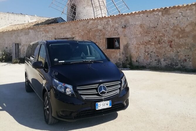Transfer From Trapani City or Port to Palermo Airport - Amenities and Meals Included