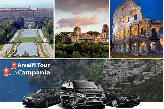 Transfer Rome /AmalfiCoast or AmalfiCoast/Rome - Inclusions and Pickup Details