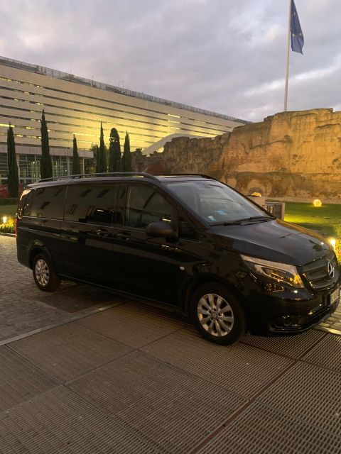 Transfer Rome City to Rome Airport - Booking Information