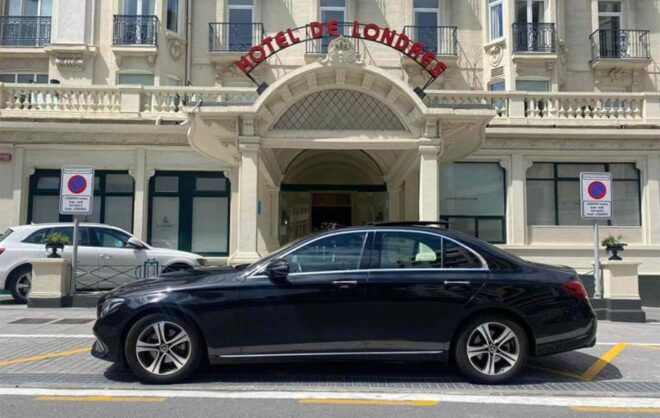 Transfer San Sebastian Airport (EAS) to City Center S-class - Experienced English-Speaking Drivers