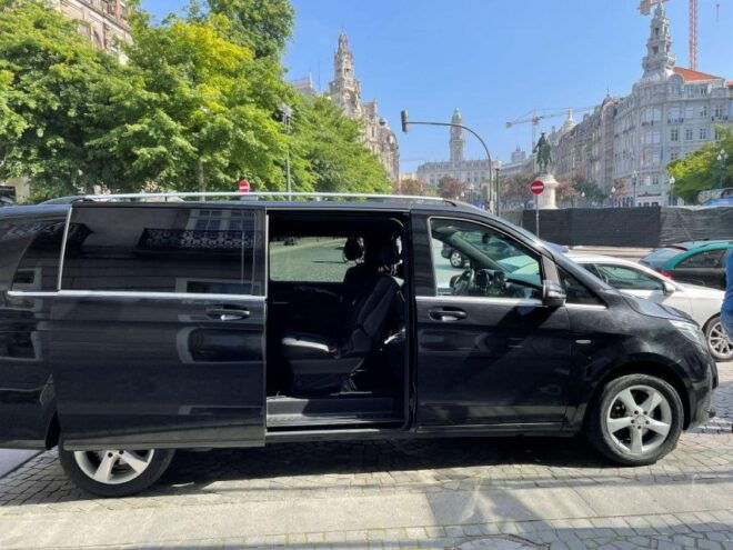 TRANSFER: VILA NOVA GAIA TO PORTO AIRPORT MERCEDES V EXT LONG - Additional Information