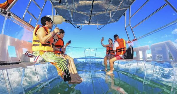 Transparent Boat Ride With Beer in Cancun - Meeting Point and Check-in