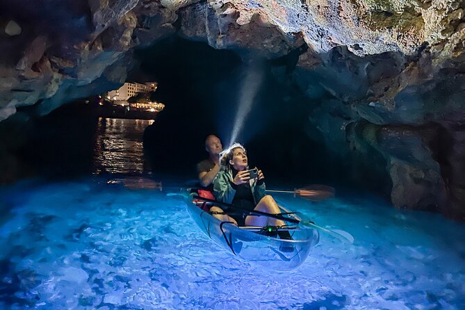 Transparent Kayak Night Glow Experience From Pula - Tour Highlights