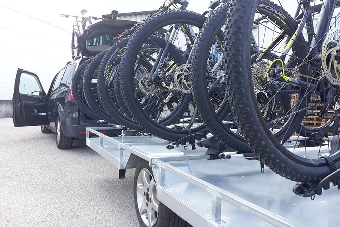 Transport of Bicycles and Cyclists From Fatima to Porto With Trailer - Easy Parking and Unloading