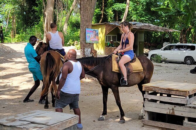 Transportation Dunns River,Blue hole horse back riding day trip - Horseback Riding at Blue Hole: Adventure and Authenticity