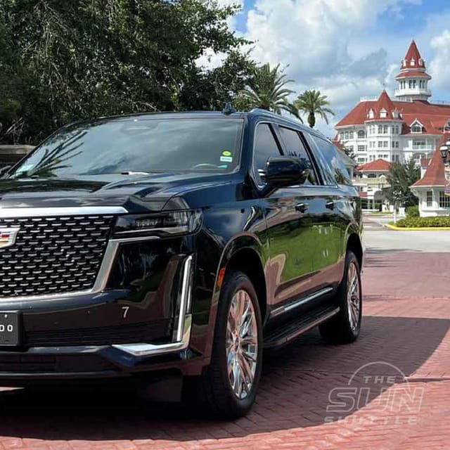 Transportation Services in Orlando, Florida SUV - Safety and Professionalism