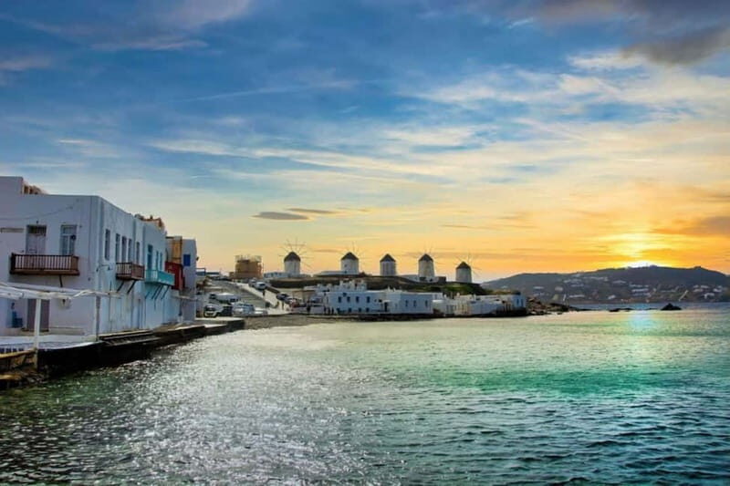 Travel from Athens to Mykonos one day - Time for Lunch, Swimming, or Simply Relaxing