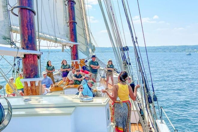 Traverse City: Evening Sail With Local Anishinaabe Guide - Inclusions and Amenities