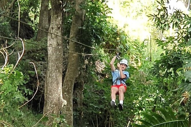 Treetops Zipline, Cave and Mud Spa Combo Tour With Lunch in Fiji - Mud Bath and Hot Springs