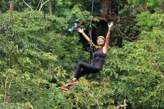Treetops Zipline Tour With Drop off Transfer to Nadi Airport - Duration and Details