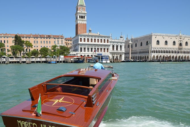 Treviso Airport Tfs to Venice Hotels by Van and Watertaxi OR VICEVERSA - Transfer Details