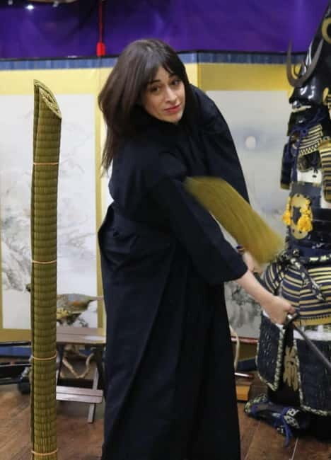 Trial slashing in Bushido with Samurai Sword real sharpnes - Good To Know