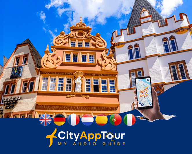 Trier: Walking Tour With Audio Guide on App - Language Options and Accessibility