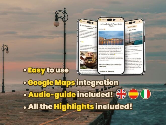 Trieste: Digital Audioguide Made With a Local for Your Tour - Booking Process and Payment Options