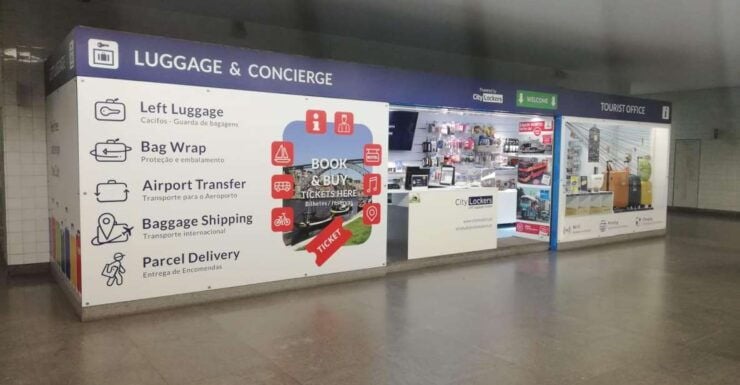 Trindade Metro Station - City Lockers Luggage Storage - Booking Details for City Lockers