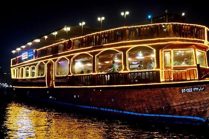 Trio Package Dubai City Tour,Creek Cruise,30-mins Quad Bike Desert Safari - Exploring the Iconic Creek