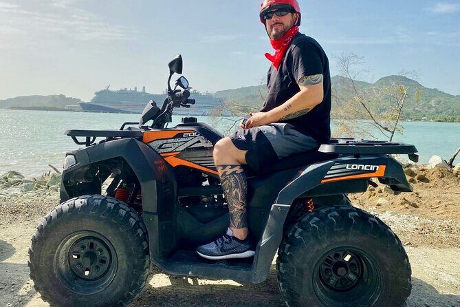 Triple Family Adventure - Waterfalls, Zipline & ATV Tour w/ Lunch - The ATV Ride Through Scenic Trails