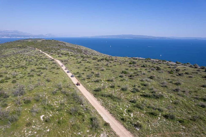 Trogir, edno: iovo Island 100% Off-Road Quad ATV Tour - Introduction