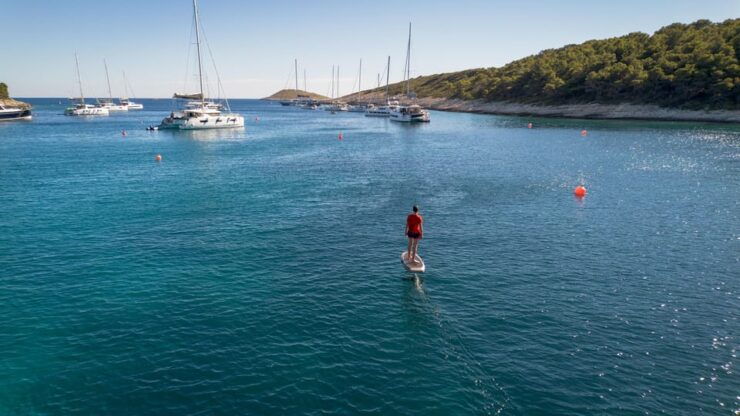Trogir: Efoil - Exploring Hidden Coves and Beaches