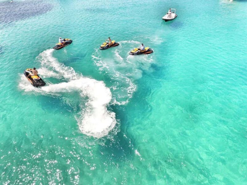 Trogir: Prestige Jet Ski Safari - The Route: From Trogir to the Blue Lagoon