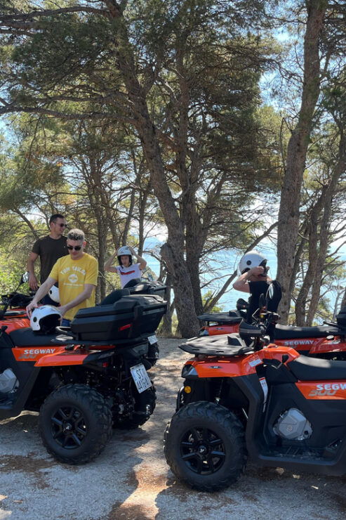Trogir,ČIovo,Slatine:Quad Adventures With the NEW Segwey 500 - Good To Know