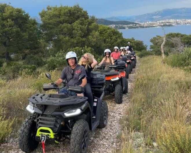 Trogir,ČIovo,Slatine:Quad Adventures With the NEW Segwey 500 - Highlights and Attractions