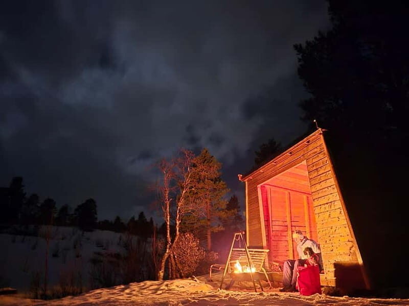 Tromsø: Northern Lights and a Starlit Adventure Tour - The Secluded Shelter and Campfire Experience