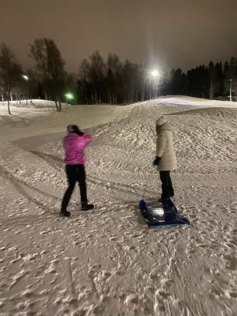 Tromsø: Snow Sledding, Mini Skiing, Lasso and Reindeer Hides - What to Expect from the Tour
