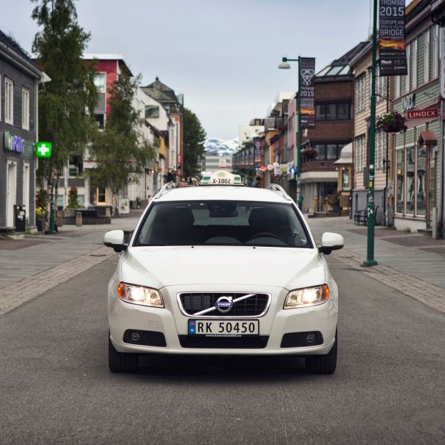 Tromso:Transfer From Airport to City Center 24/7 1-3 People - Booking Details