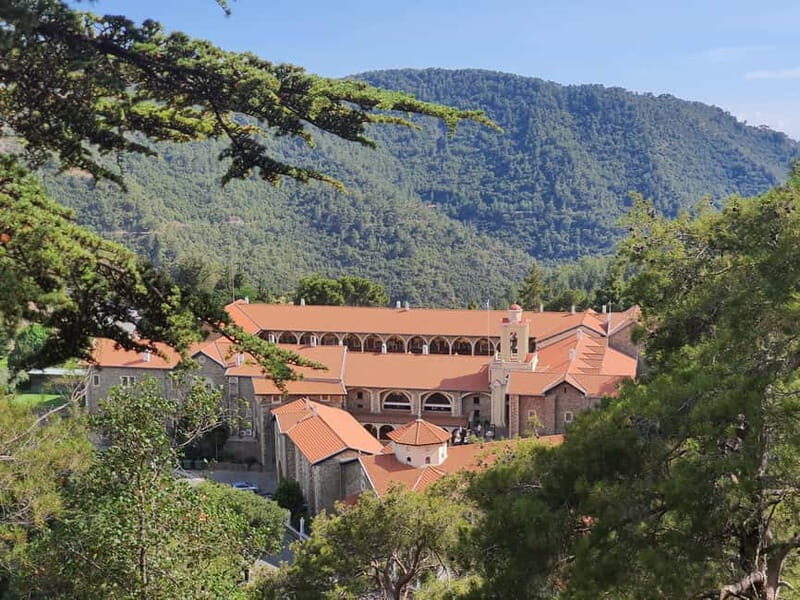 Troodos Villages and Kykkos Monastery from Paphos in Polish - A Scenic Journey into Cyprus’ Mountain Heart