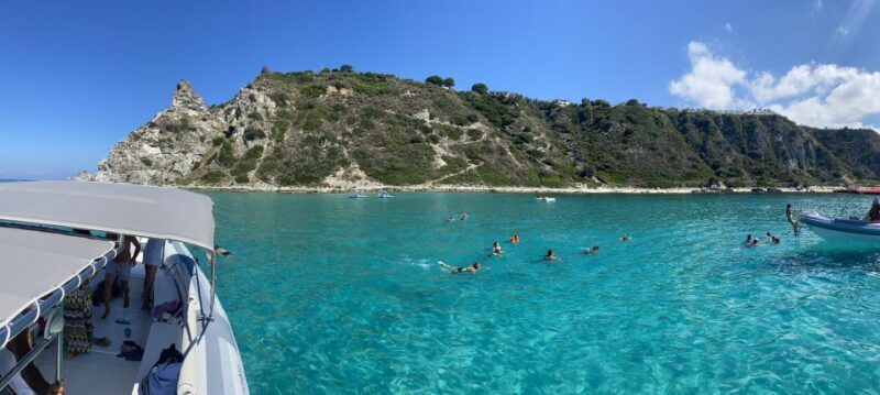 Tropea: Capo Vaticano Boat Trip with Snorkeling & Drink - Good To Know