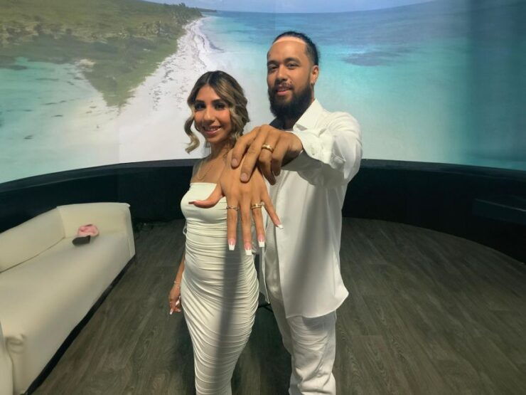 Tropical Beach Wedding Ceremony or Vow Renewal Photography - Capturing Beautiful Moments on the Beach