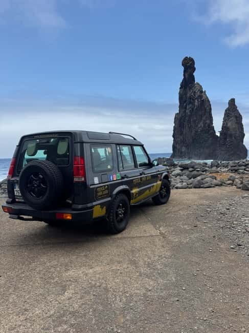 Tropical Tide, Porto Moniz & Fanal Forest 4WD Jeep Tour - Seixal Beach: The Black Sand Gem