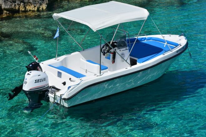 Tsilivi: Full Day Boat Rental to Shipwreck & Blue Caves - Included Features
