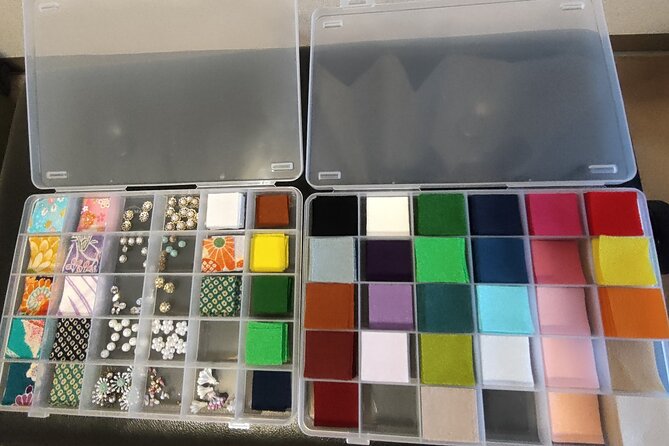 Tsumami-Zaiku Fabric Craft Activity - Tools Provided and Takeaway Bag