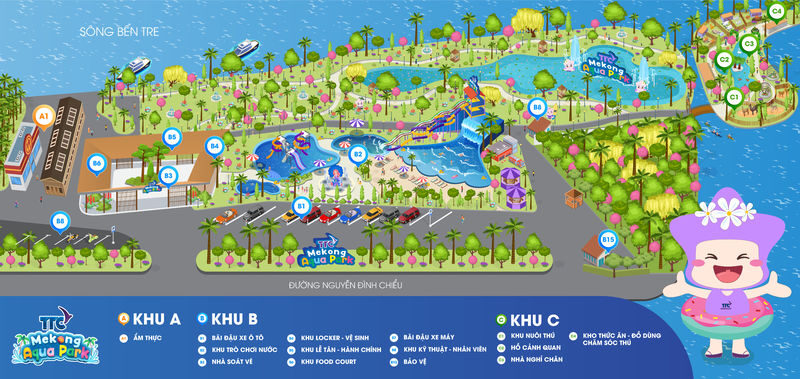 TTC Mekong Aqua Park Ben Tre Ticket - Should you book?