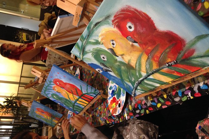 Tuesday Paint and Sip Art Sessions Brisbane - Participant Information and Limitations
