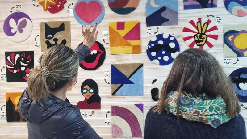 TUFTING: Learn how to make a rug during a fun class in Valencia. - Good To Know