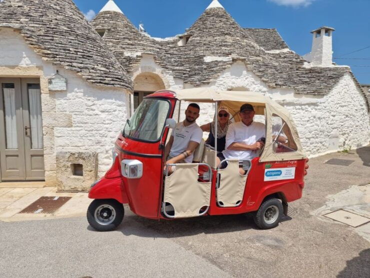Tuk Tuk Audio Tour, Alberobello+Countryside - Good To Know