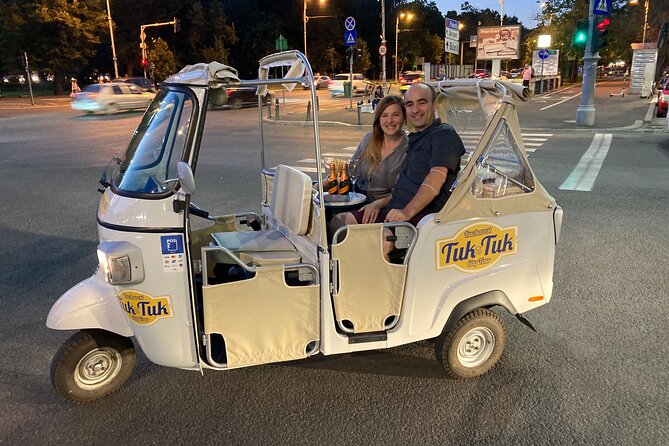 Tuk Tuk Bucharest Romantic Tour - Minibar Included - Romantic Stops and Photo Ops