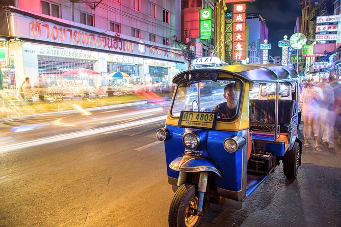 Tuk-Tuk Tour Bangkok by Night With Chinatown Meal - Street-Food Meal in Chinatown