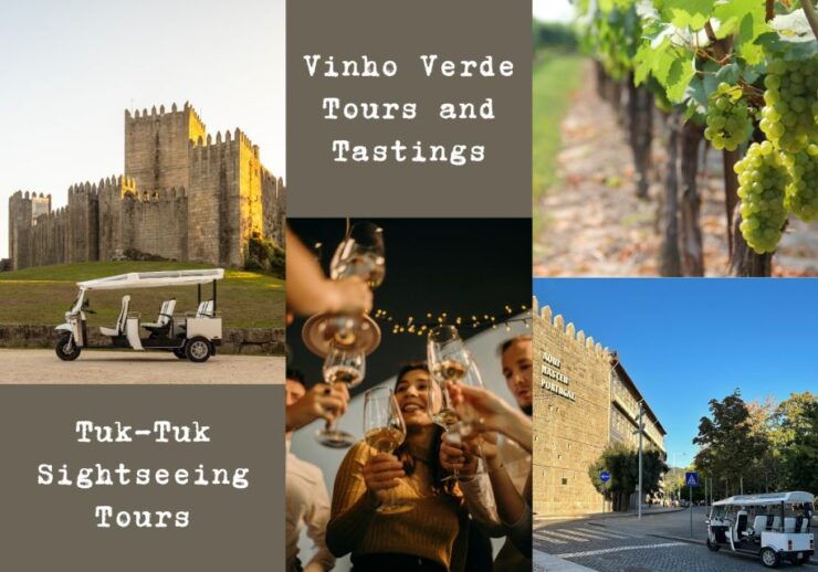 Tuk-Tuk Tour in Guimarães + Green Wine Tour and Tastings - Tour Details