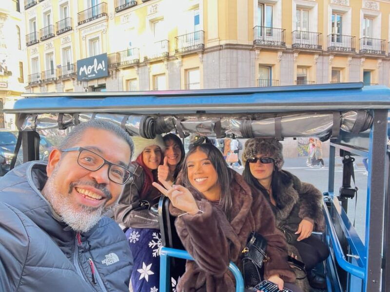 Tuktuk Around Madrid in a Fun and Original Way - Itinerary and Highlights