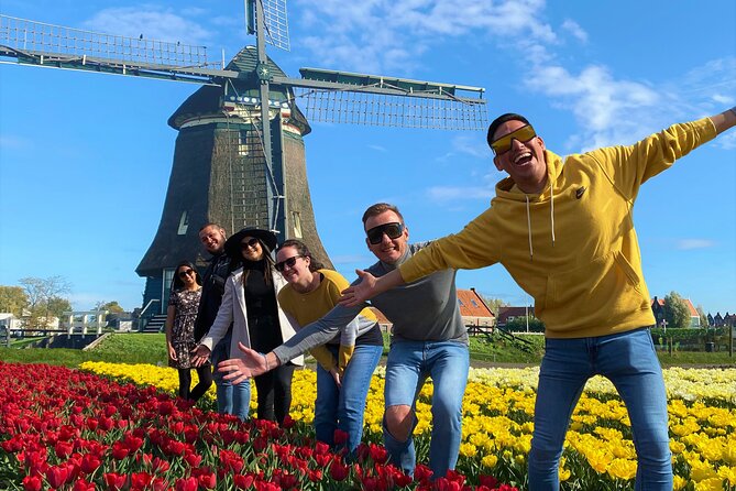 Tulip Field With a Dutch Windmill Tour From Amsterdam - How to Book