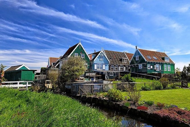 Tulips Into the Flowerfields Windmills Dutch Countryside - The Sum Up