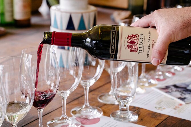 Tulloch Wines Hunter Heroes Wine Tasting With Local Cheese & Charcuterie Board - Meeting and Pickup